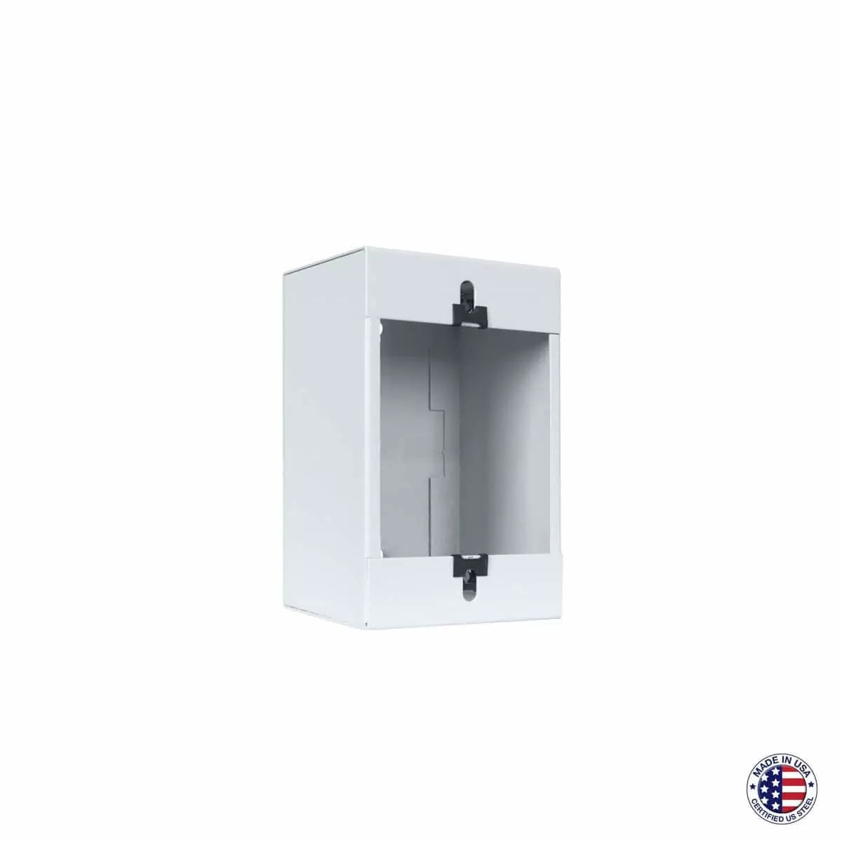Lowell P1X Surface-Mount 1-Gang Steel Wall Box