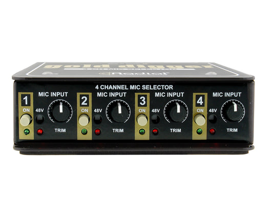 Radial Gold Digger 4 Channel Mic Selector bottom