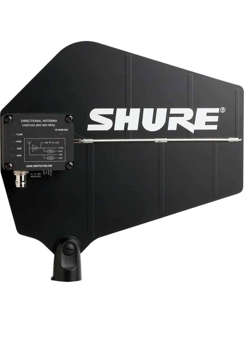 Shure UA874 Active Directional Antenna | Frequency: UA874US (470-698 MHz)