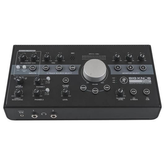 Mackie Big Knob Studio+ Monitor Controller and Interface front/top