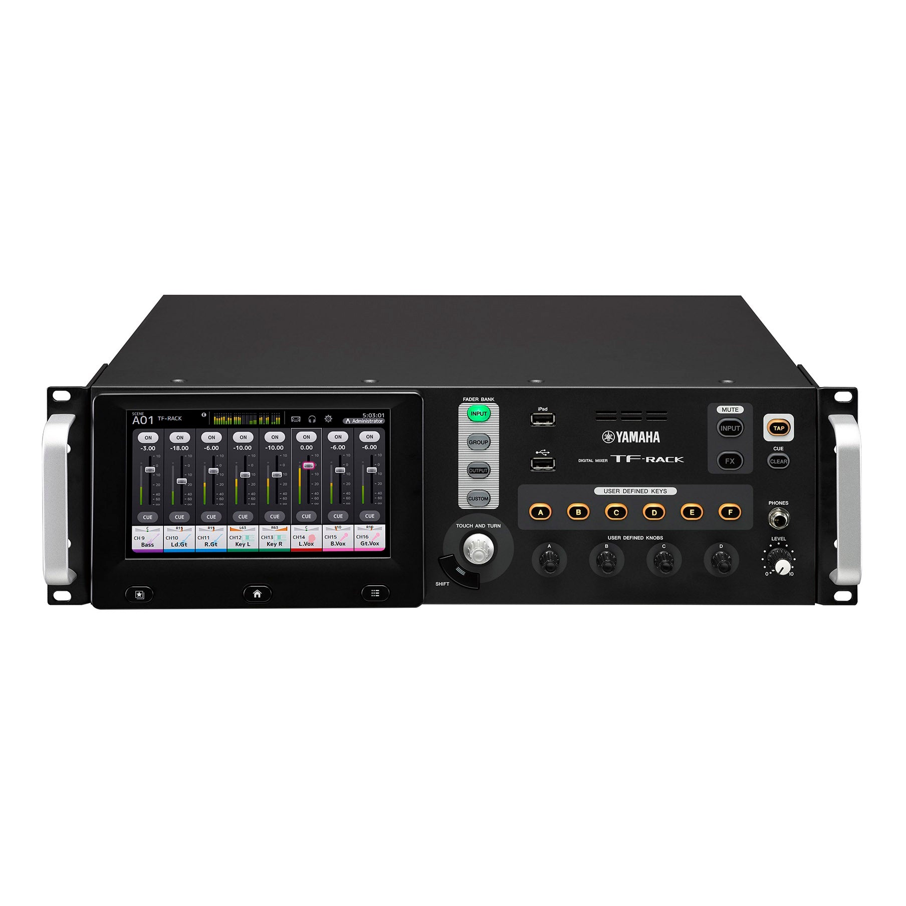 Yamaha TF-Rack 40-Channel Digital Rackmount Mixer – SoundPro