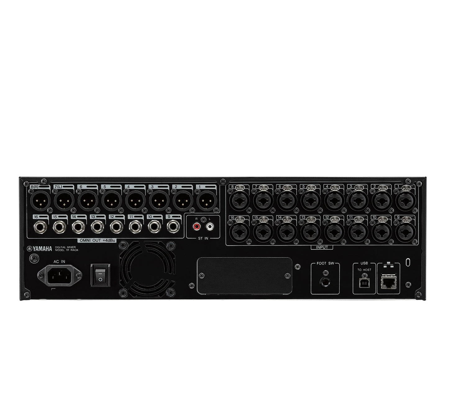 Yamaha TF-Rack Rack-Mount Mixer back