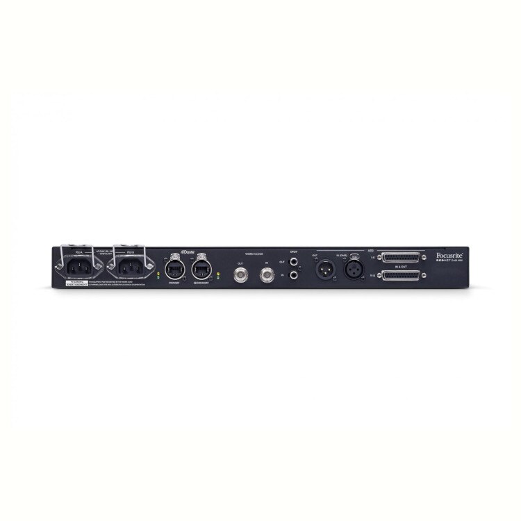 Focusrite Pro RedNet D16R MkII 16x16 Digital Dante Interface back