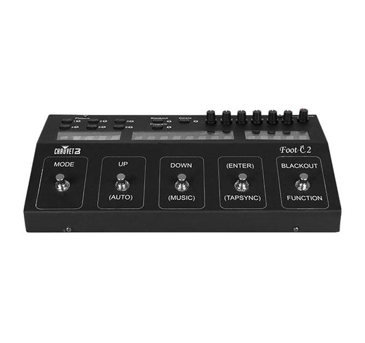 Chauvet DJ Foot-C 2 Compact DMX Foot Controller front/top