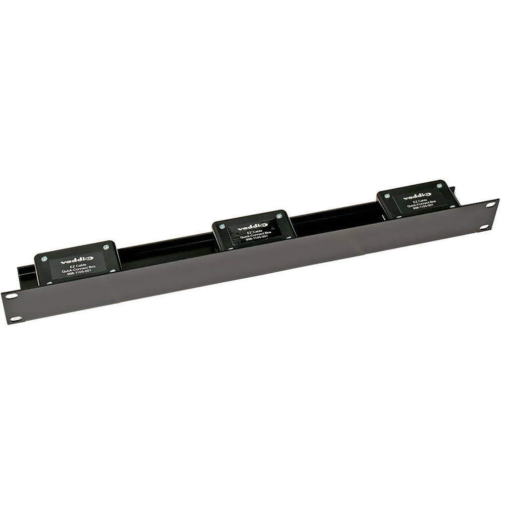 VADDIO 998-1105-002 Quick-Connect Box Rack Panel