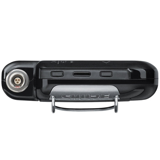 Shure ADX1M Micro Bodypack Transmitter Top