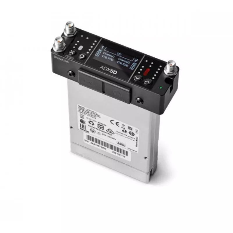 Shure ADX5D=-A ADX5D Portable Receiver, 470-6