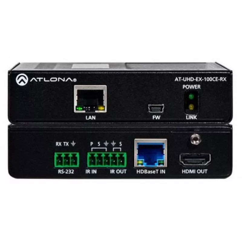 Atlona AT-UHD-EX-100CE-RX 4K/UHD HDBASET RECEIVER