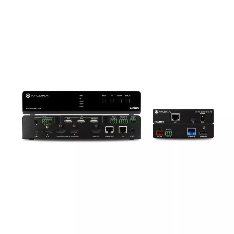 Atlona AT-UHD-SW-510W-KIT AT-UHD-SW-510W+ AT-UHD-EX-100C