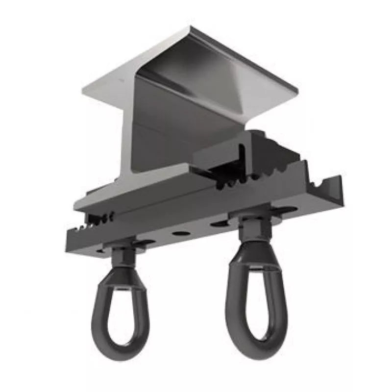 Adaptive Technologies BC3-8-2 Beam Clamp, 3-8in, 1 Ton w/1/2