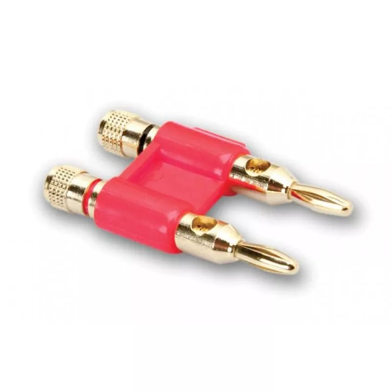 Hosa BNA-260RD CONNECTOR DUAL BANANA RD
