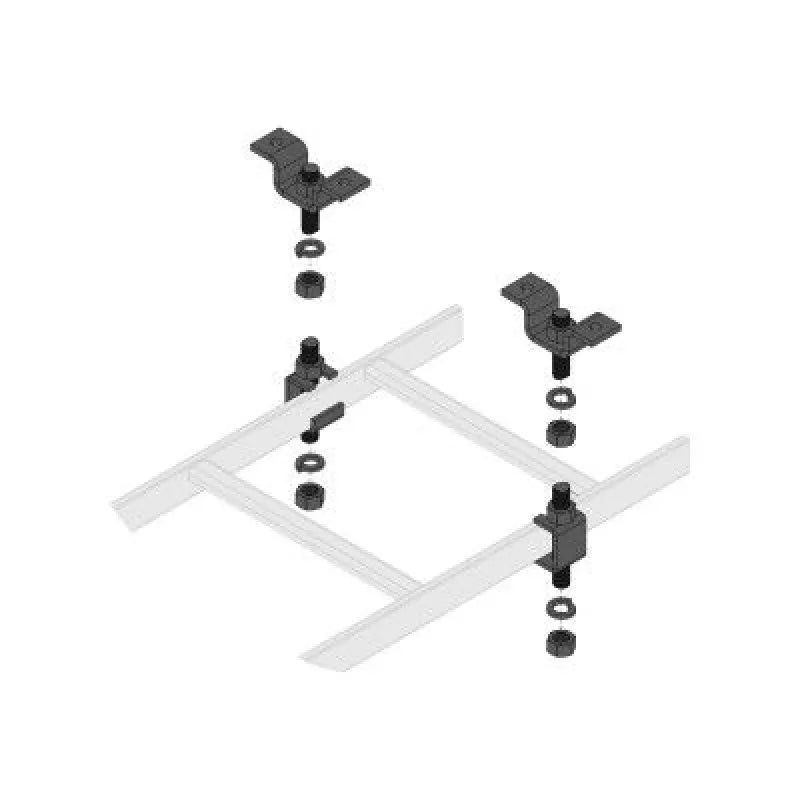Middle Atlantic CLH-5/8CHK-6 5/8 SLOTTED CEILING KIT,6