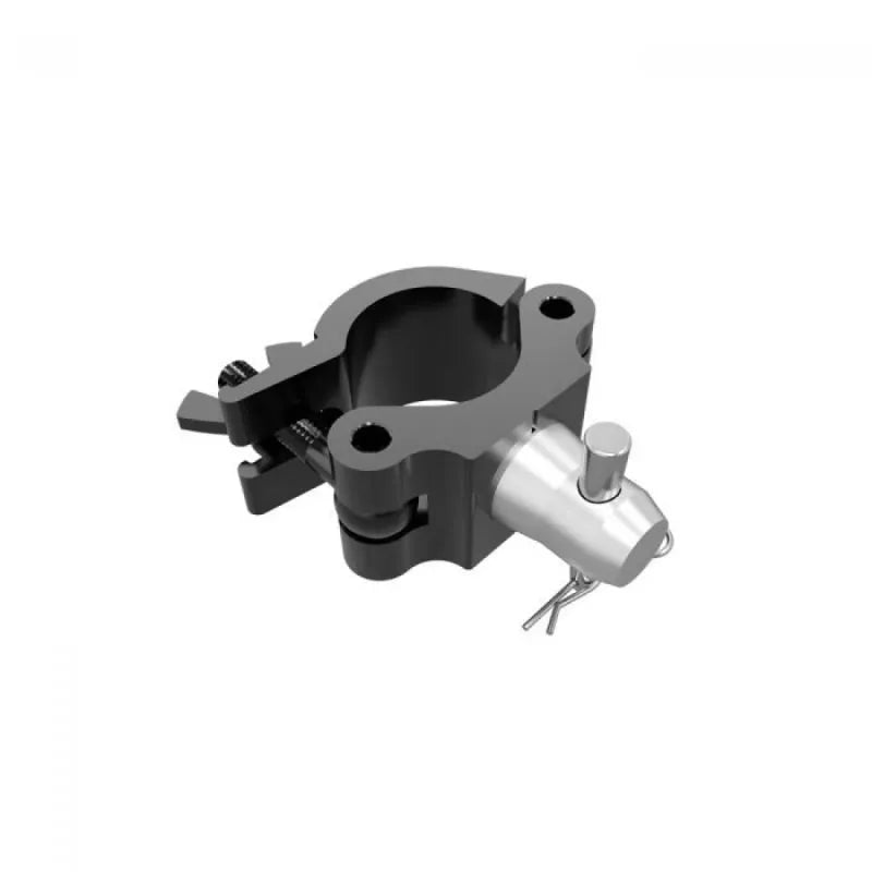 Global Truss COUPLER CLAMP BLK PRO CLAMP w/ HALF COUPLER BLAC