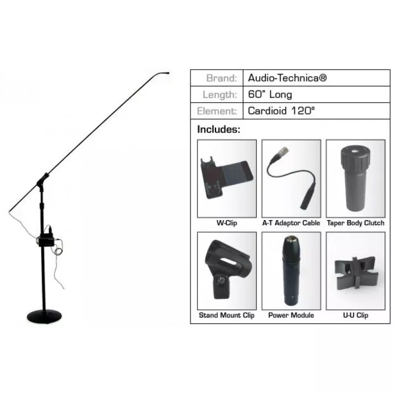 Ace Backstage CSM-60CW CSM - 5' AT Cardioid for use