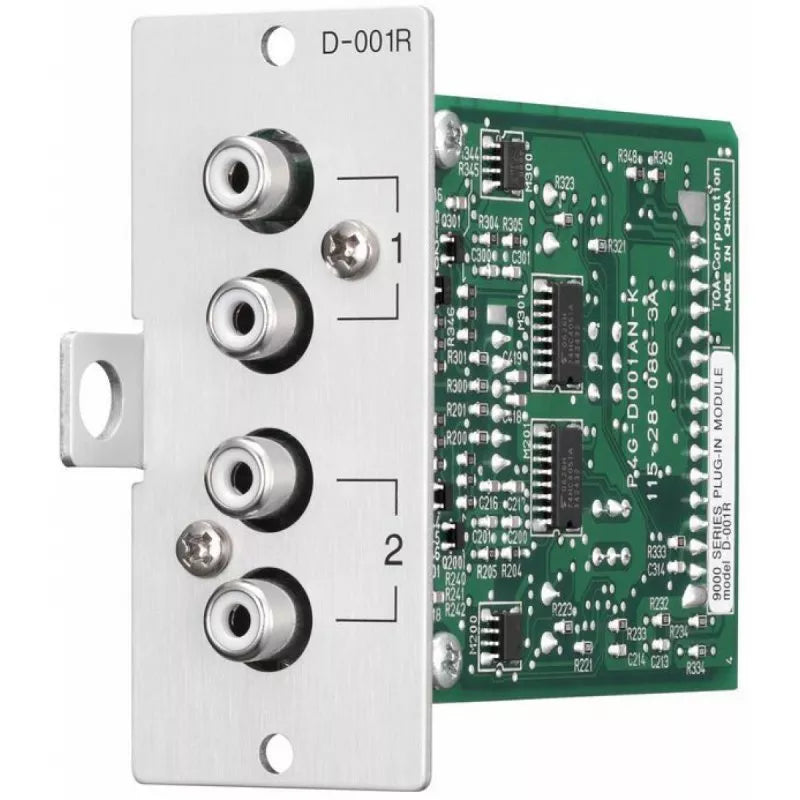 TOA D-001R DUAL MIC/LINE INPUTS