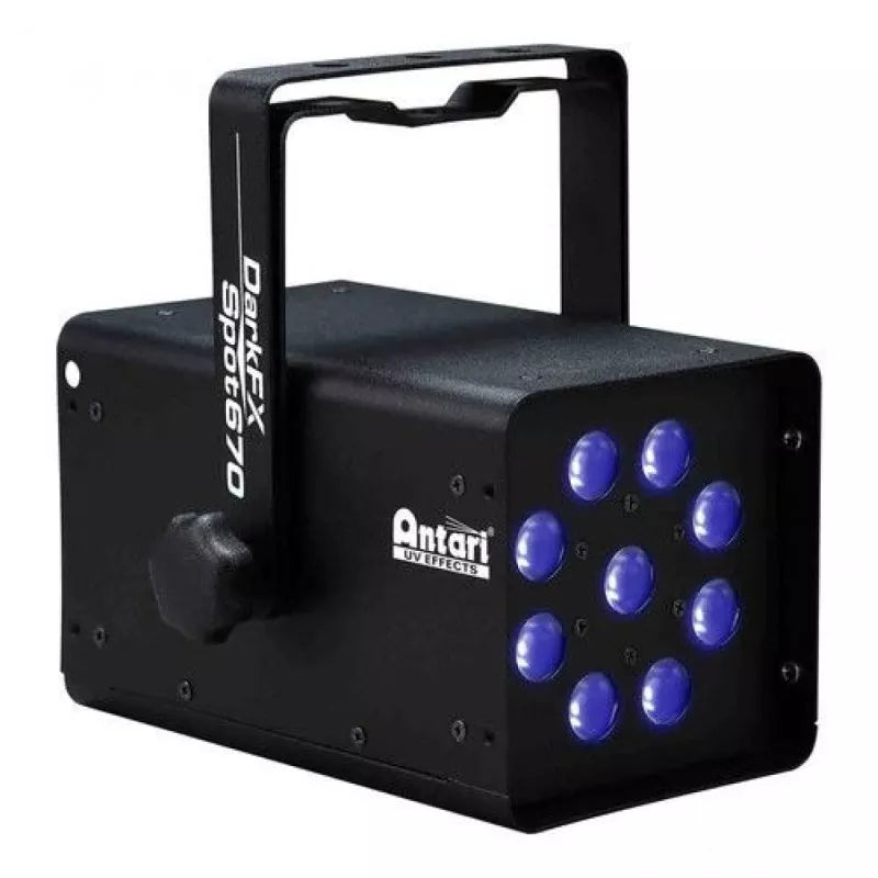 Antari DFX-S670-RDM S-670 SPOT; 9 x 365nm LED UV S