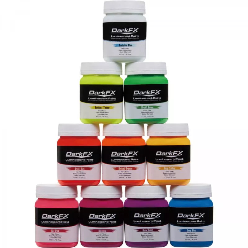 Antari DFX-UV06VP 6oz UV Paint Variety 10-Pack