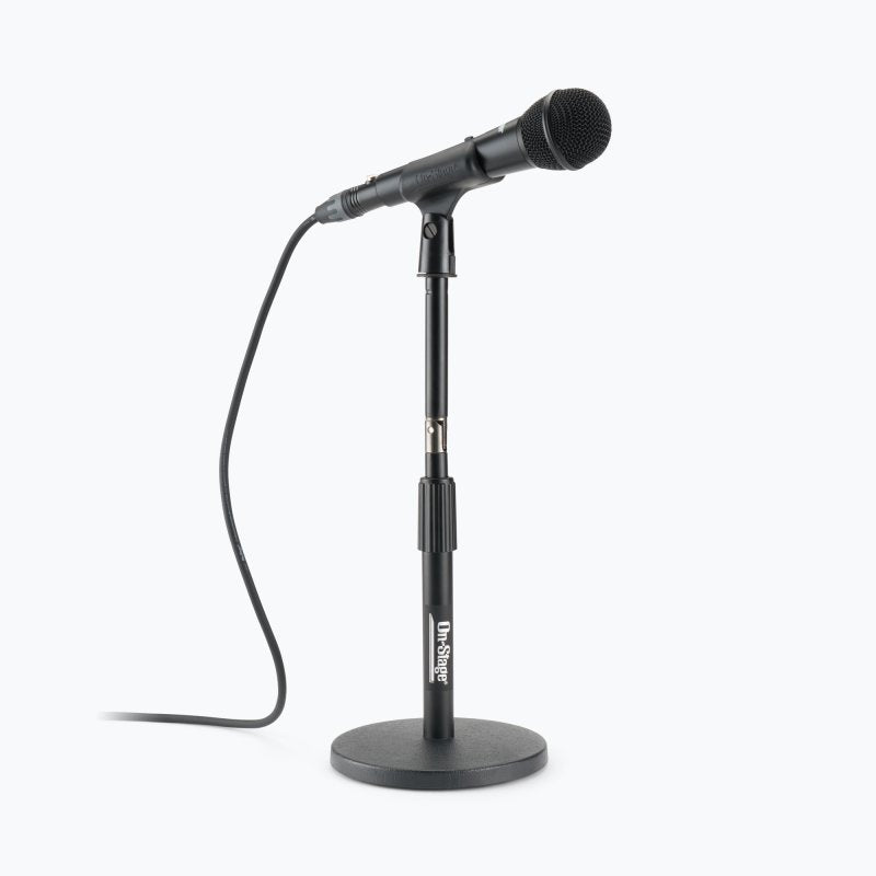 On-Stage TMP-DS8200 Adjustable Desktop Mic Stand with Rocker-Lug