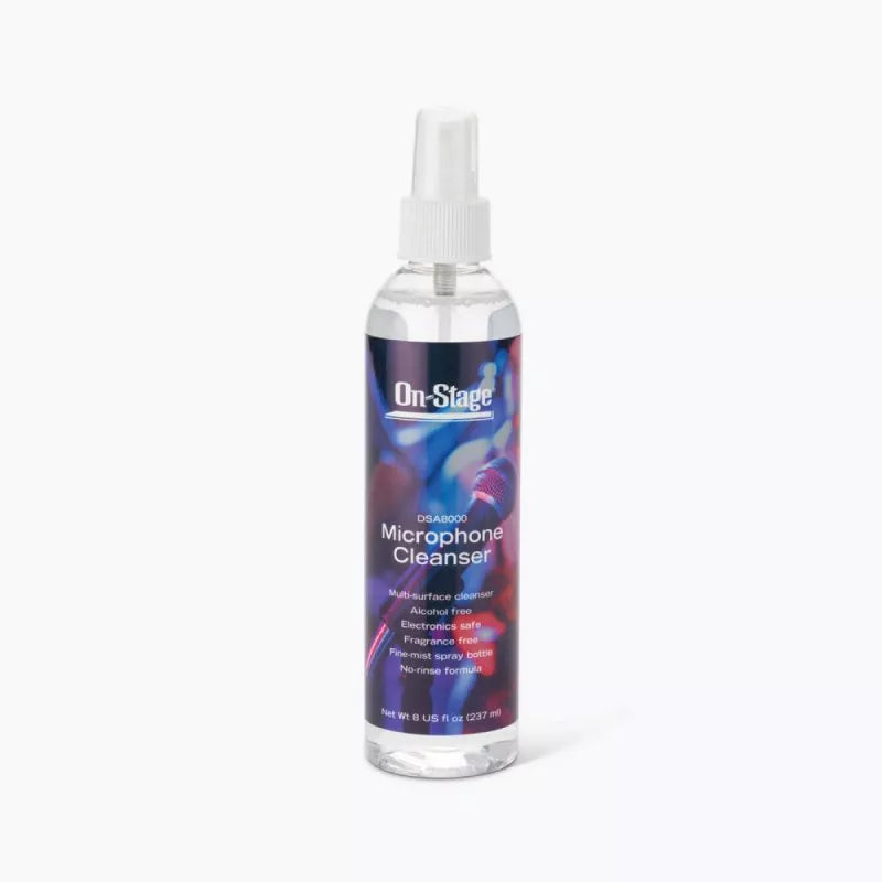 On-Stage TMP-DSA8000 Microphone Cleanser (8oz)