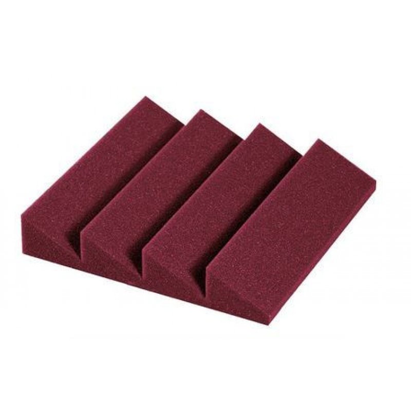 AURACO DST114BUR24 Designer Series Treatment Studiofoam 114 Series (24-pack, 1'x1'x2", Burgundy)
