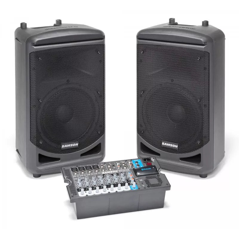 Samson EXPEDITION XP1000 Portable PA - 2 x 10", 1000 watts, 10-ch mixe
