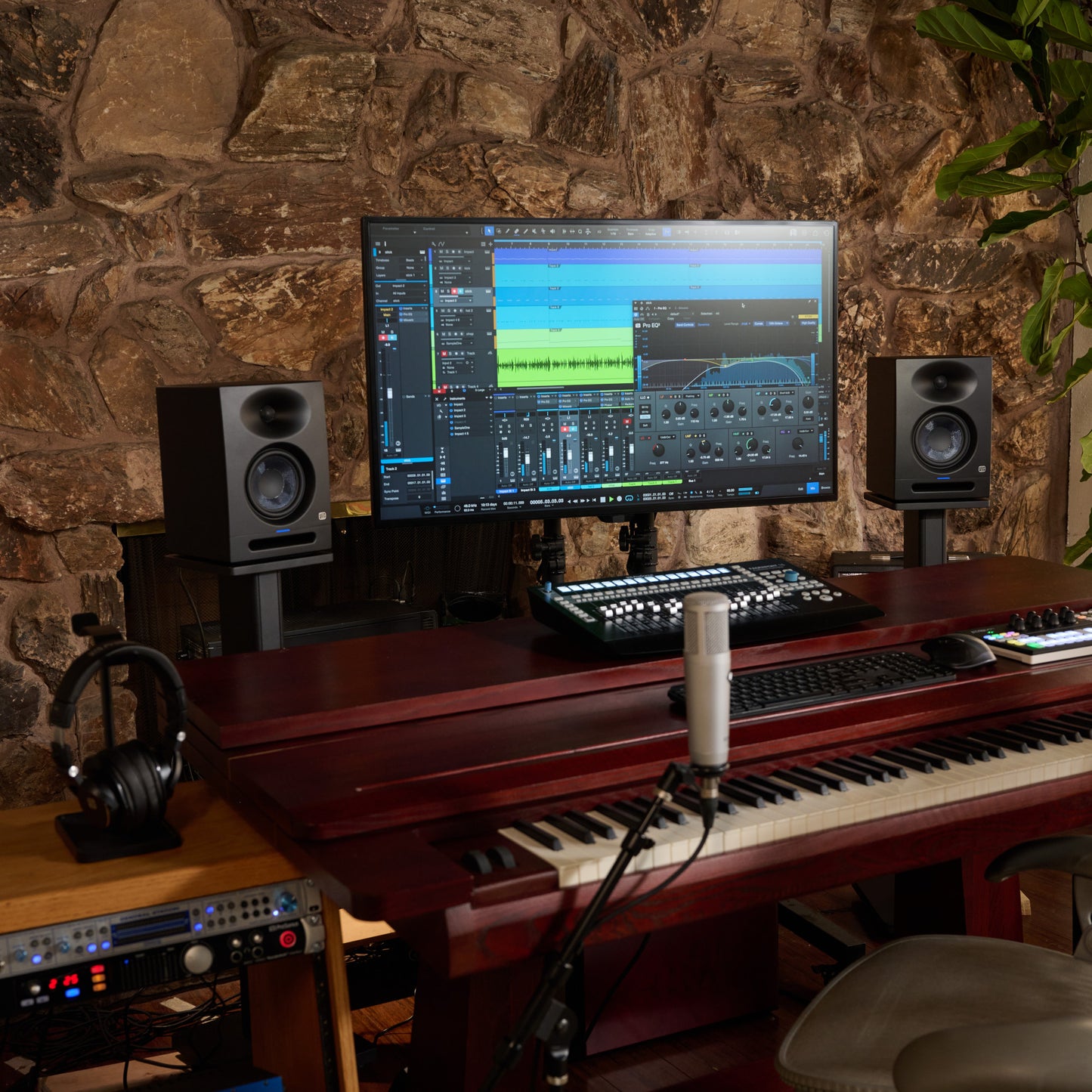 Presonus Eris Studio 5 5-Inch Powered Studio Monitor lifestyle