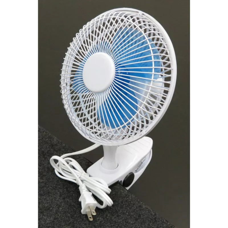 ClearSonic FAN 6" 2-speed clip-on Fan