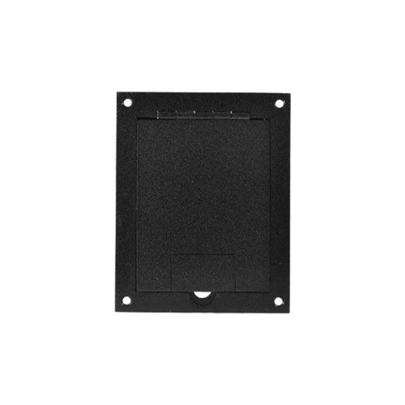 FSR FL-1200-BLK 1PC FLR BX W/ HINGED DOOR BLK