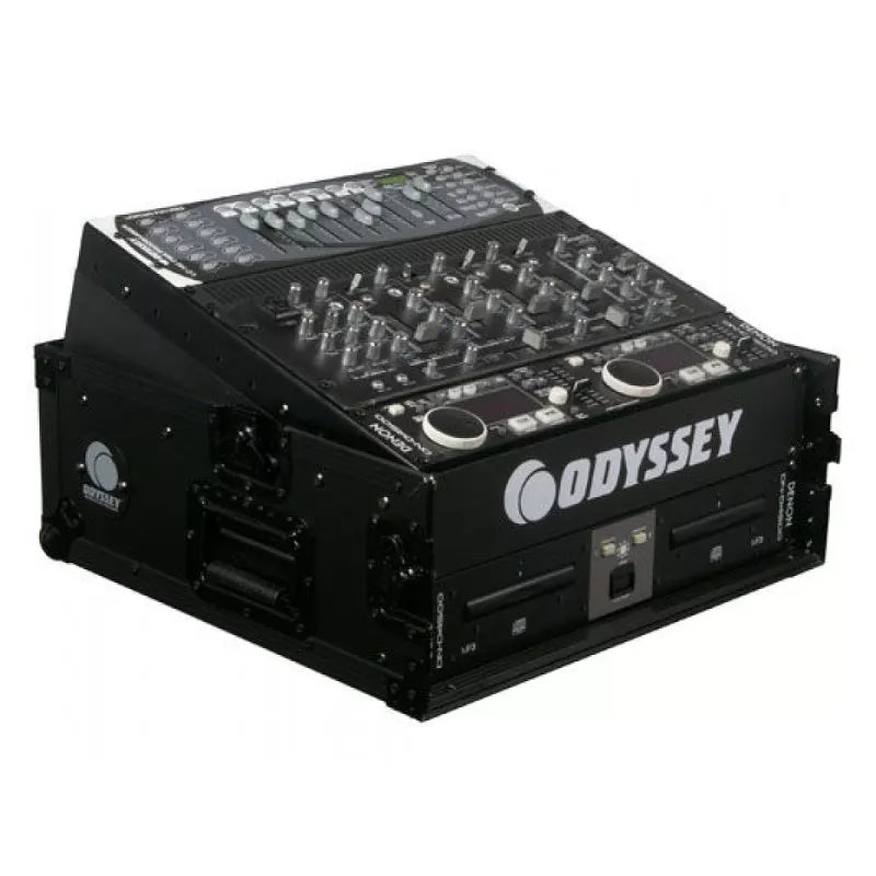 Odyssey FZ1002BL BLACK LABEL COMBO RACK: 10u TO