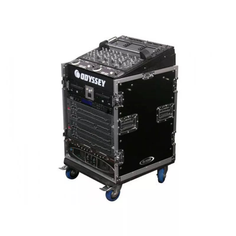 Odyssey FZ1112W ATA COMBO RACK: 11U SLANT, 12U