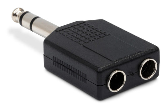 Hosa GPP-359 Audio Adapter, 1/4" TRS Female to 1/4" TRS Male