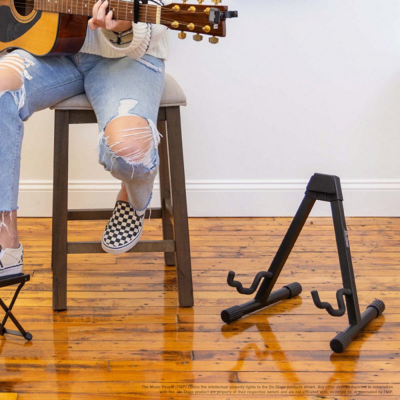 On-Stage TMP-GS7462B Professional A-Frame Guitar Stand
