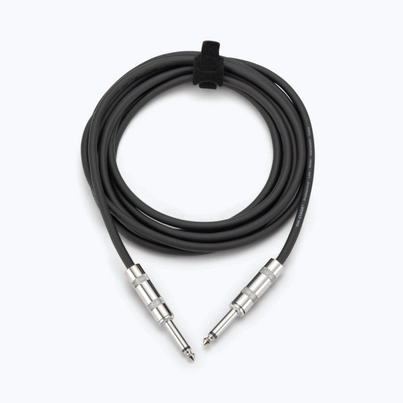On-Stage TMP-IC-10 Instrument Cable (QTR-QTR, 10')