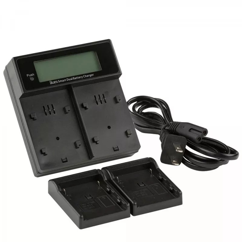 IKAN ICH-KDUAL-900 Dual Charger for Canon 900 Style Batteries