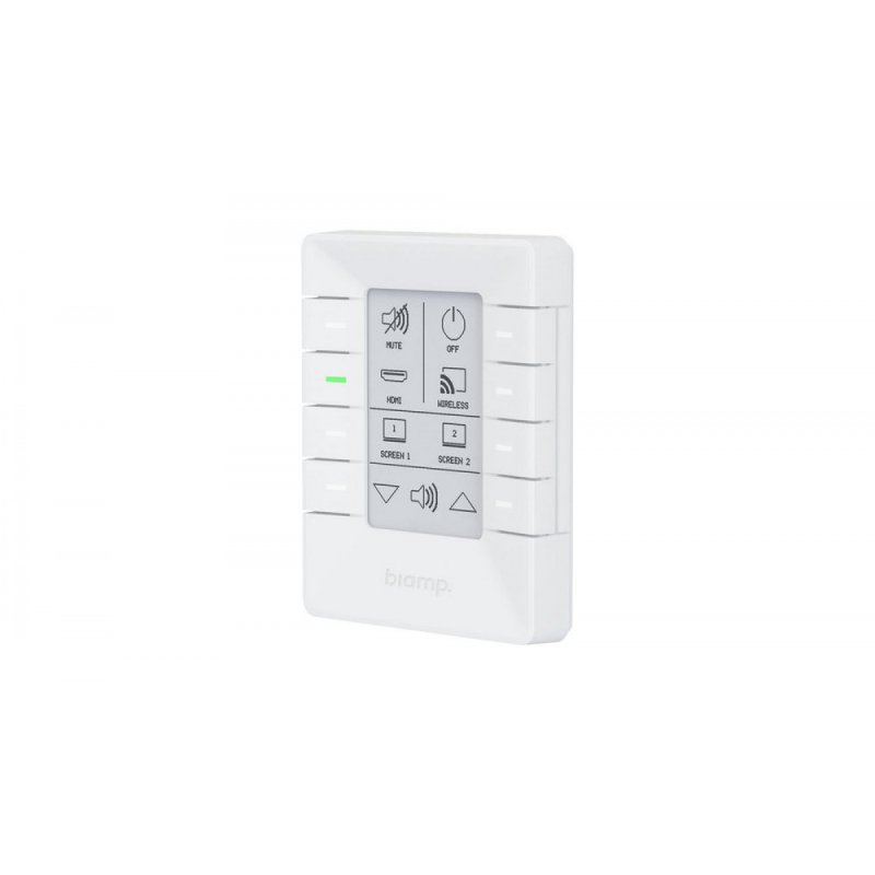 Biamp Uniform 8U 8-button E Ink control pad wit