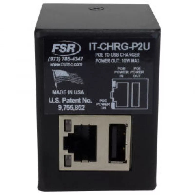 FSR IT-CHRG-P2U POE to USB Charger univ USB Ch