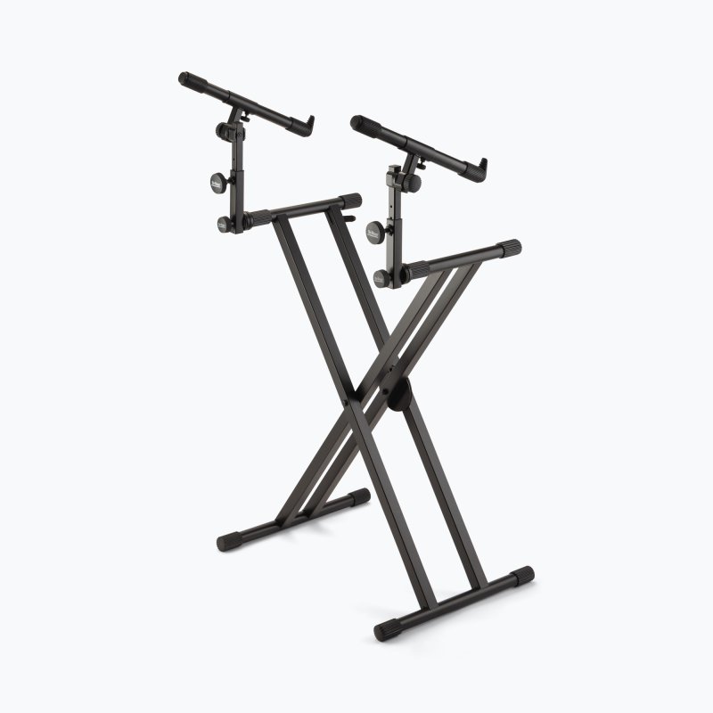 On-Stage TMP-KS7292 Double-X ERGO-LOK Keyboard Stand with Second Tier
