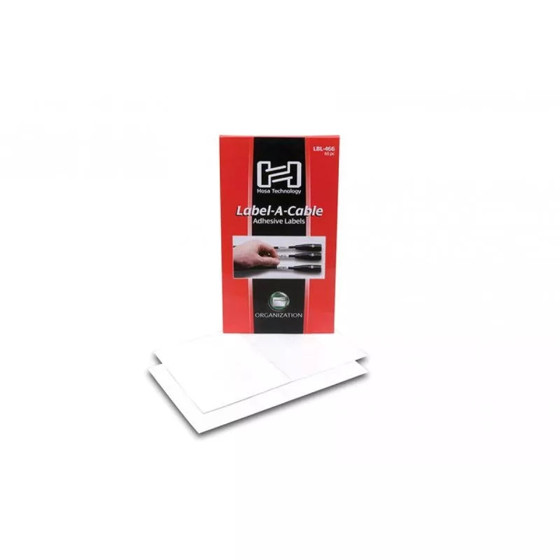 Hosa LBL-466 LABEL-A-CABLE 60PC