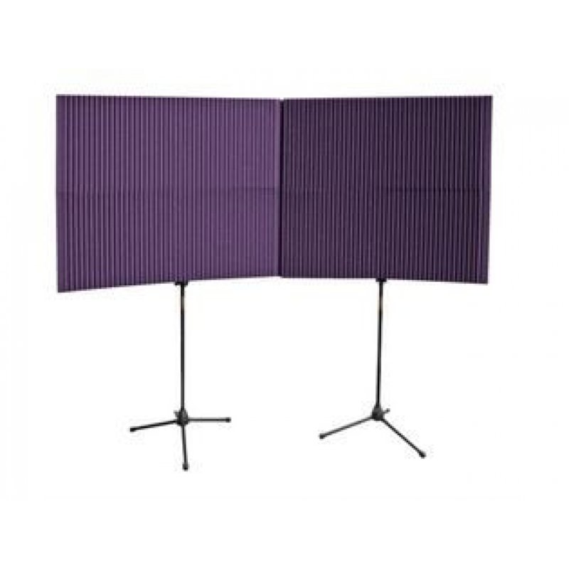 AURACO MAX420PUR MAX-Wall Series Portable Acoustric Treatment (4 - 20"x48" panels, Purple)