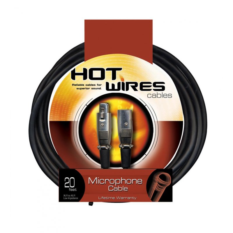 On-Stage TMP-MC12-20XLR-HW Mic Cable (20', XLR-XLR)