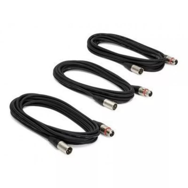 Samson MC18 18' Mic Cable (3 pack)