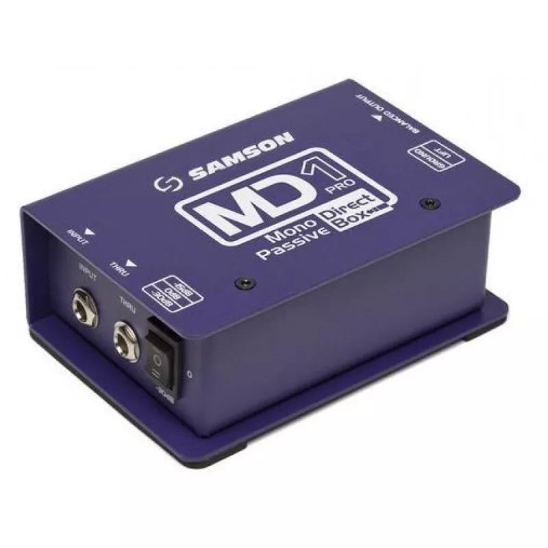 Samson MD1 PRO Professional Mono Passive Direct Box