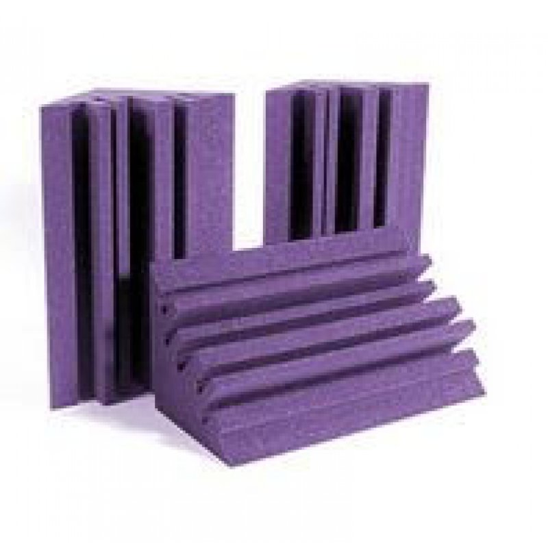 AURACO METROLENPUR MetroLENRD Series Bass Traps (8-pack, Purple)