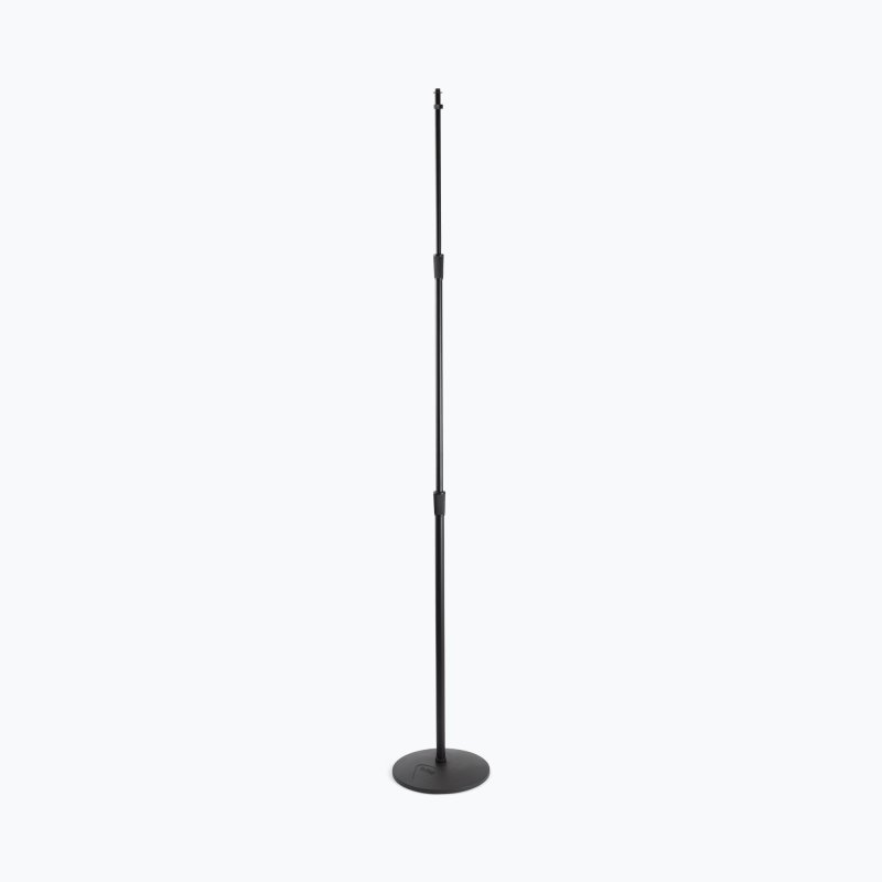 On-Stage TMP-MS9312 Production-Grade Three-Section Mic Stand with 12" Round Base