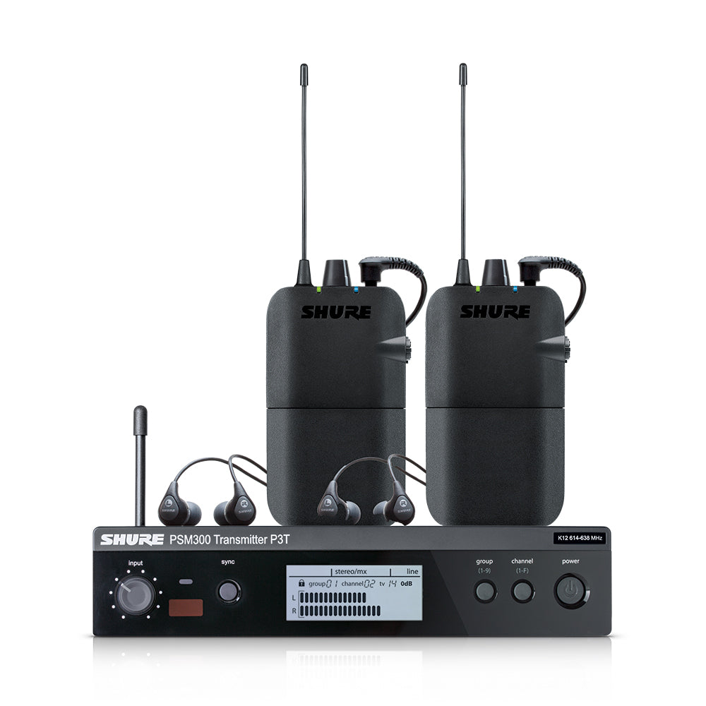 Shure PSM300 TWINPACK Wireless In Ear Monitoring Set