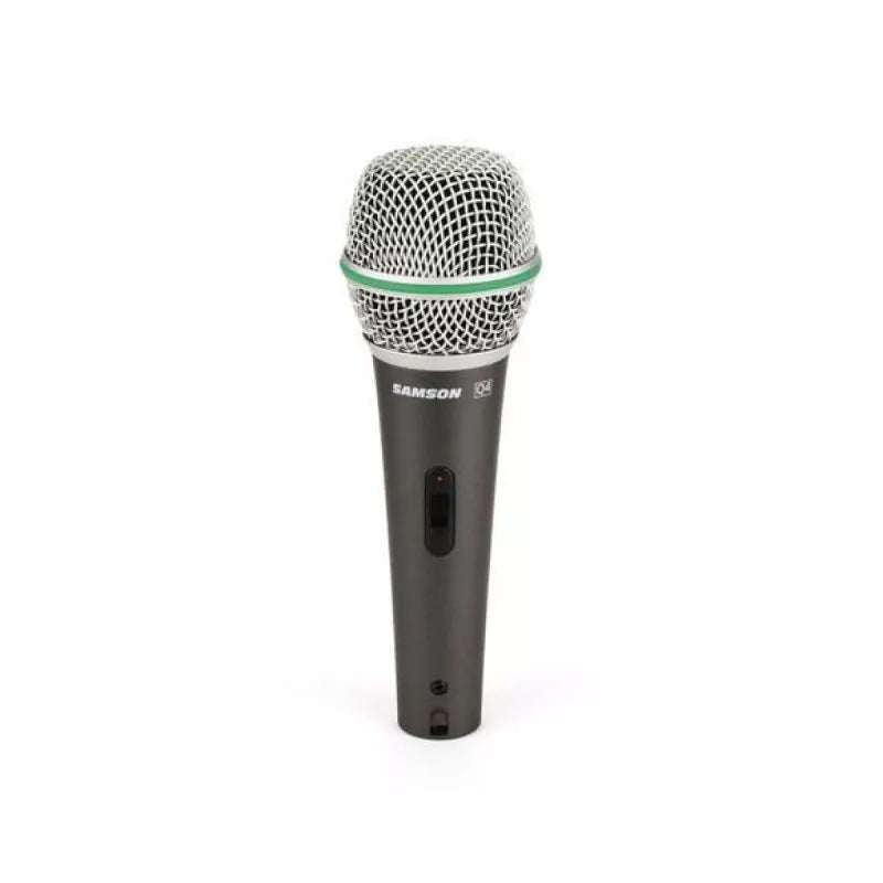 Samson Q4 Dynamic Supercardiod Handheld Mic with XLR cable,