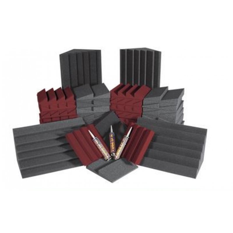 AURACO ROOMADCHAPUR Alpha DST Series Roominator Kit (68 pieces, Charcoal, Purple)