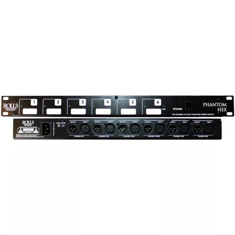 Rolls RPB486 6 Ch PHNT Pwr Sply
