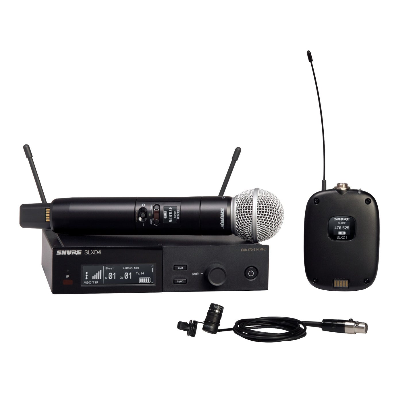 Shure SLXD124/85 Combo Wireless Microphone System