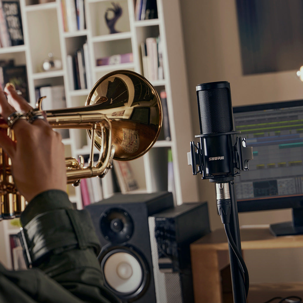 Shure SM4 Dual Diaphragm Home Recording Microphone Kit lifestyle 2